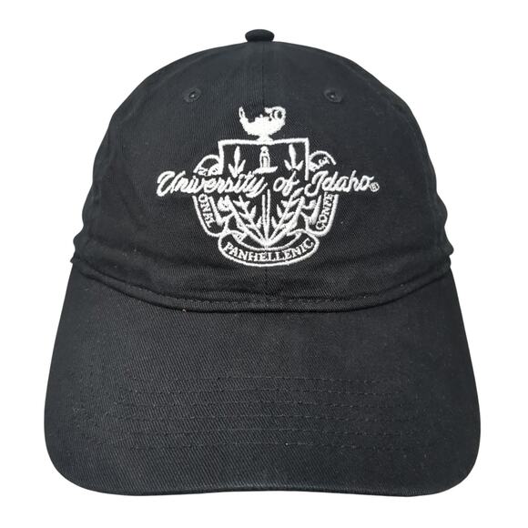 University Of Idaho Strapback Baseball Cap Black One Size Adjustable Big X - Picture 1 of 9